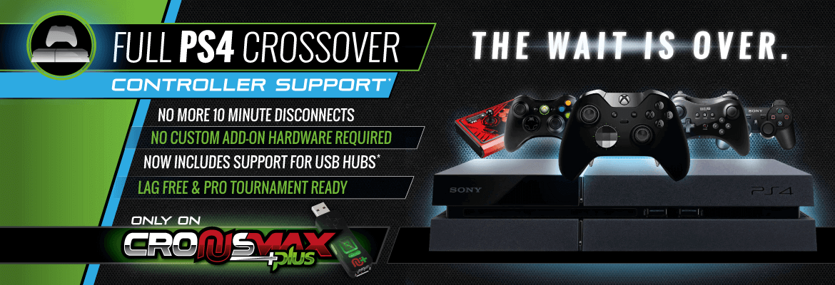 Cronusmax Plus Ps4 Full Cross Over Support - roblox controller support pc